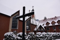  Kościół zimą 