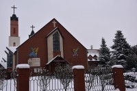  Kościół zimą 