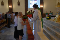  Wprowadzenie relikwii św. Marii de Mattias 