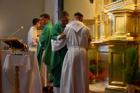  Wprowadzenie relikwii św. Marii de Mattias 